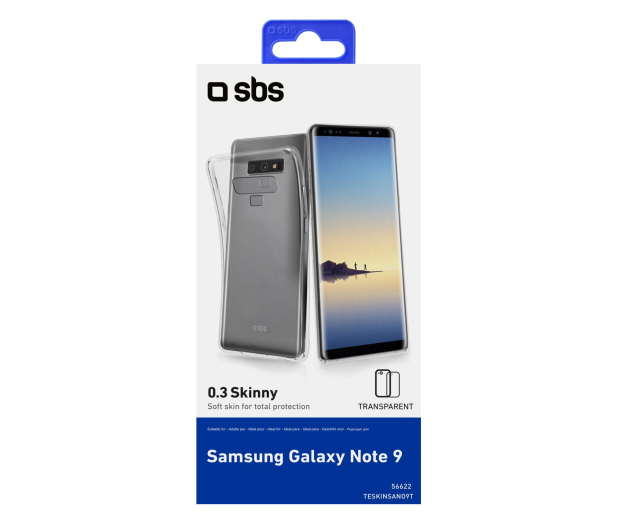 Etui Skinny do Samsung Galaxy Note 9 przezroczyste - 1451211 - zdjęcie 2